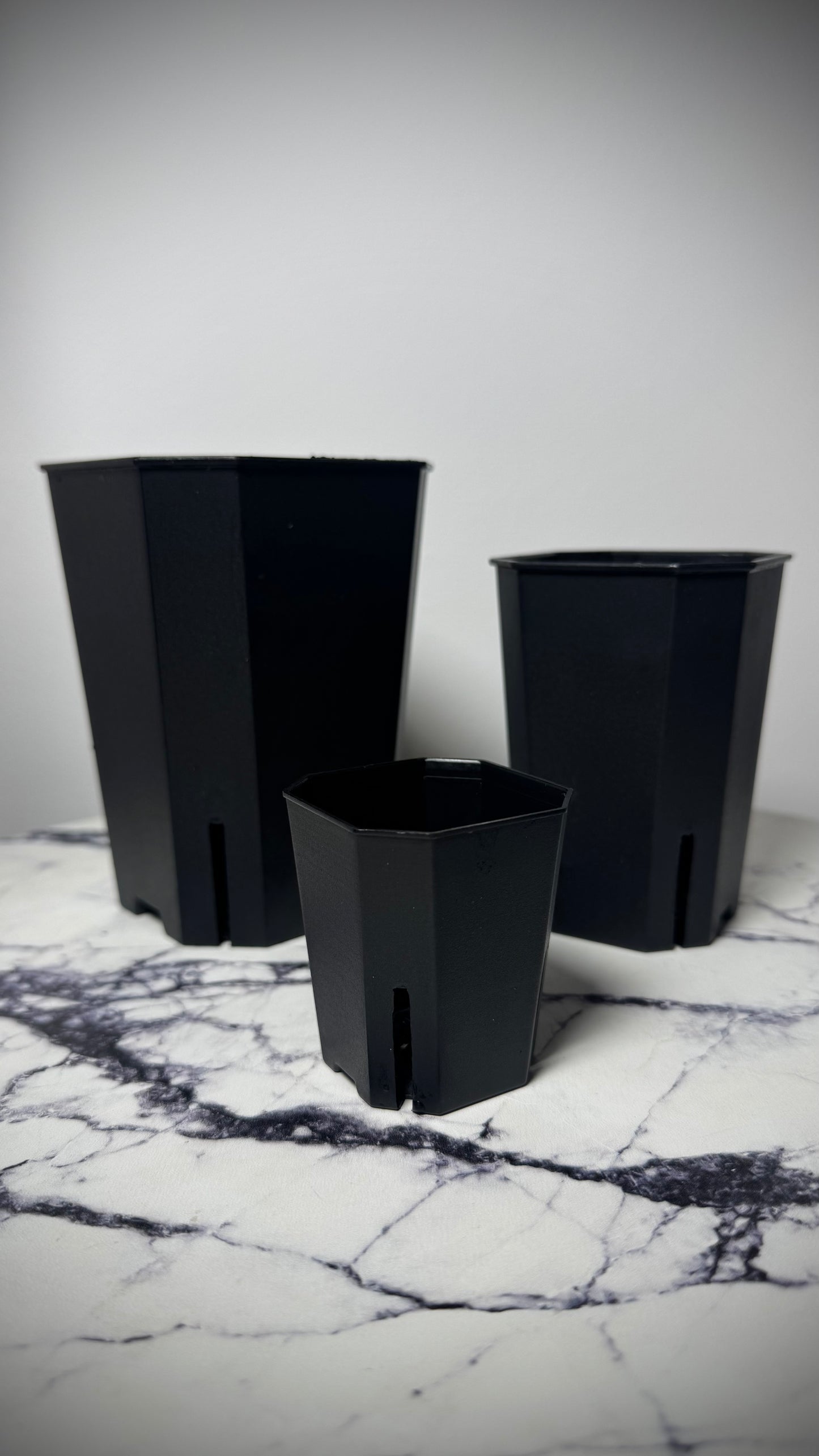 Signature black tower pot